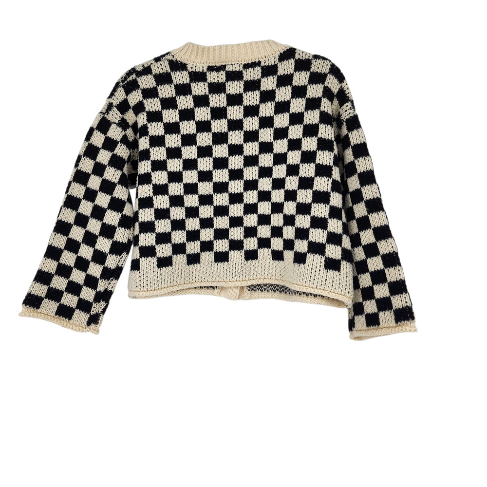 Desert Dreamer Oversized Button Front Checkerboar… - image 5